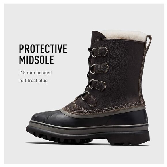 Sorel Men's Caribou Wool Boot Size 11 - Picture 3 of 15